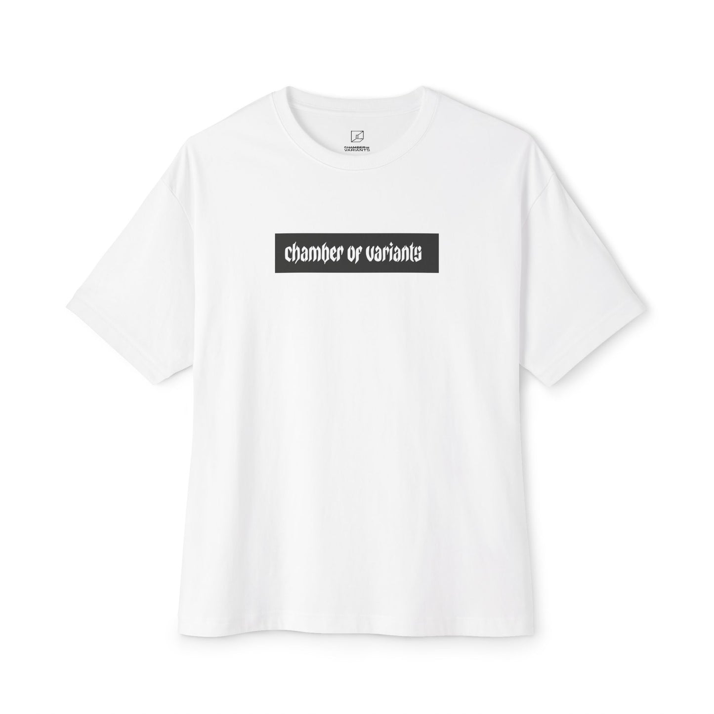 Chamber of Variants T-Shirt | Graphic Gothic Text Tee